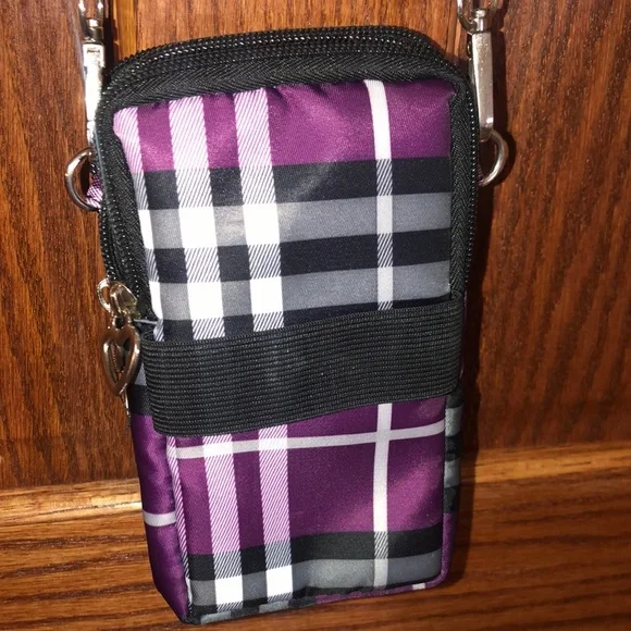 Purple and Black Mini Bag - Picture 9 of 15